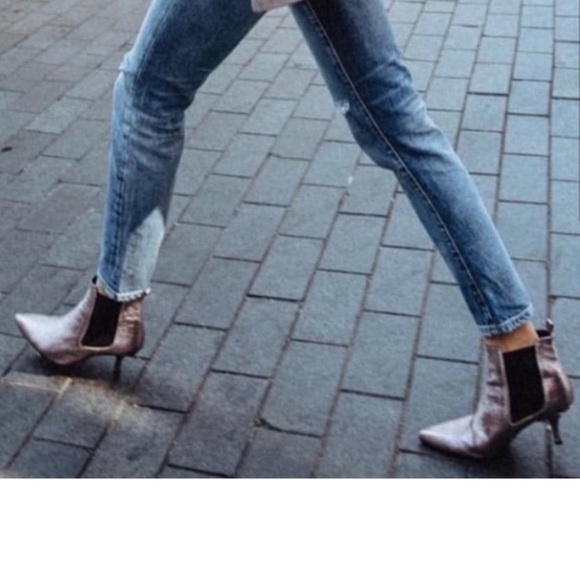 Anine Bing Stevie Chelsea Leather Ankle Boots Size 37 or 40 - Picture 5 of 13